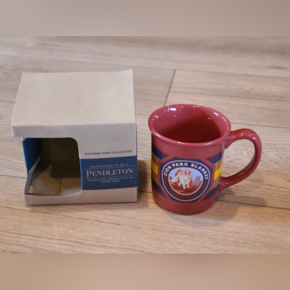 New! Zion National Park Pendleton Woolen Mills coffee cup / mug - Picture 3 of 8